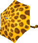 paraguas leopardo